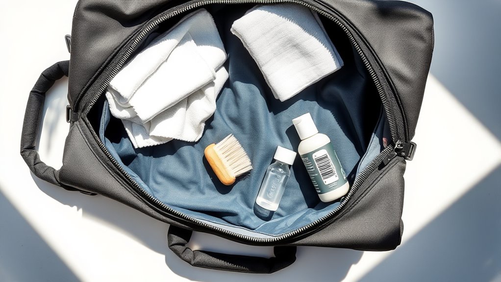 clean organize deodorize dry