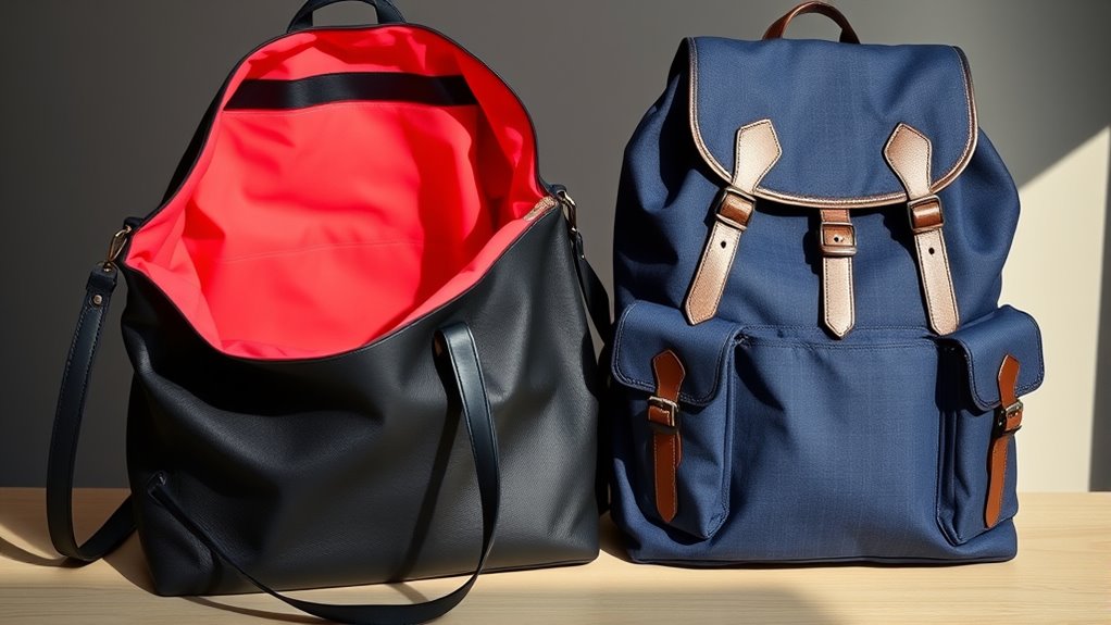 convertible vs standard backpack