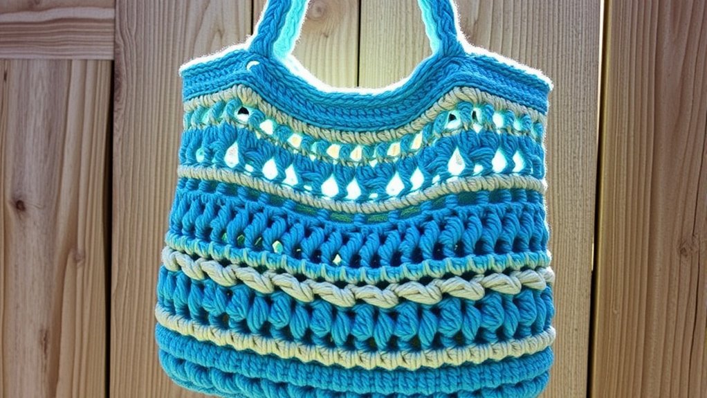 eco friendly crochet market bag