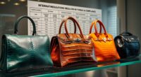 exotic skin handbag laws