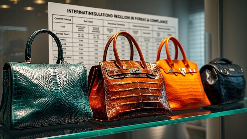 exotic skin handbag laws