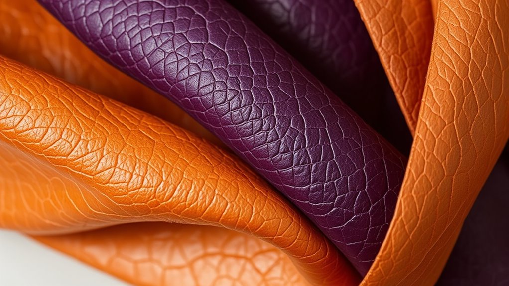fruit derived leather materials