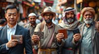 global men s wallet perceptions