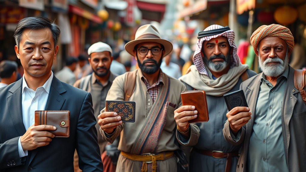 global men s wallet perceptions