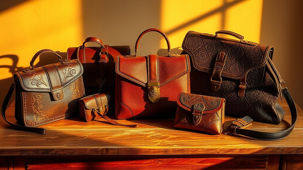 handbags symbolize storytelling themes