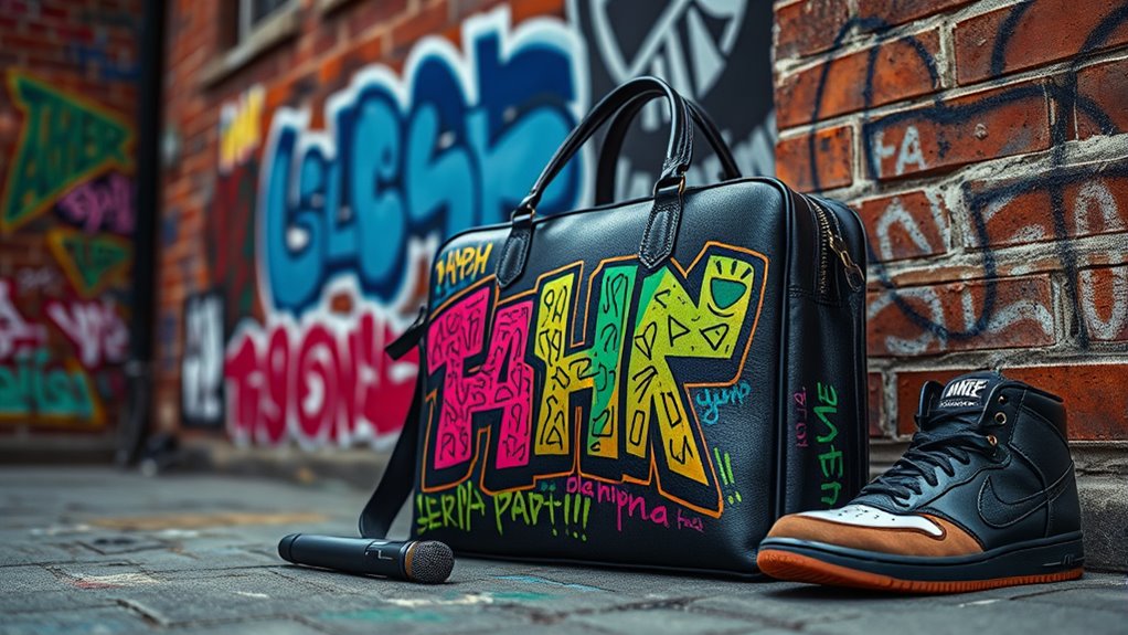 hip hop inspired bag designs