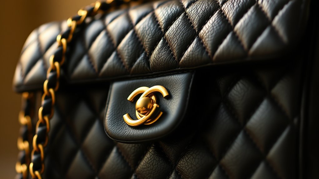 iconic vintage quilted handbag