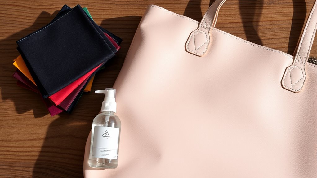 light colored bag protection