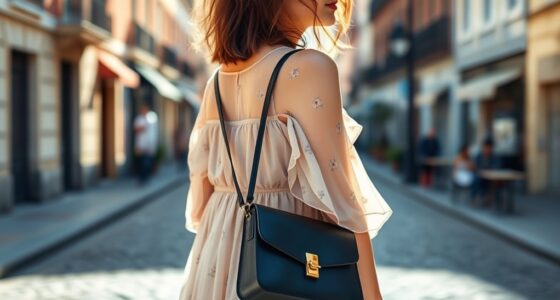 matching crossbody dresses