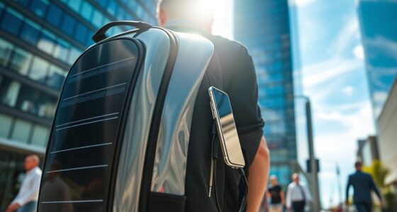 portable solar charging bags