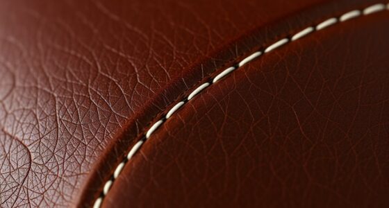 premium leather stitching methods