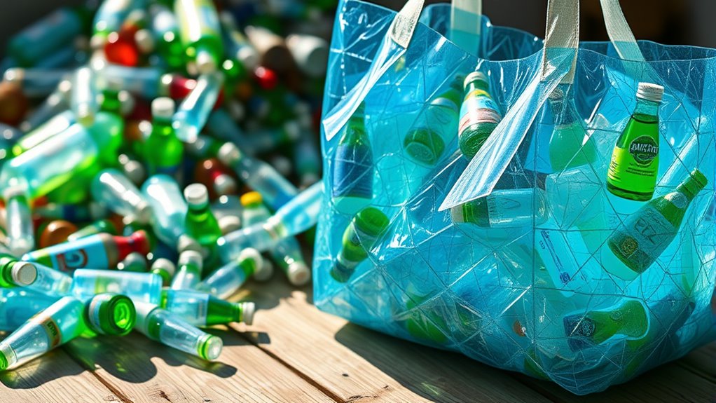 recycling plastic into fashion