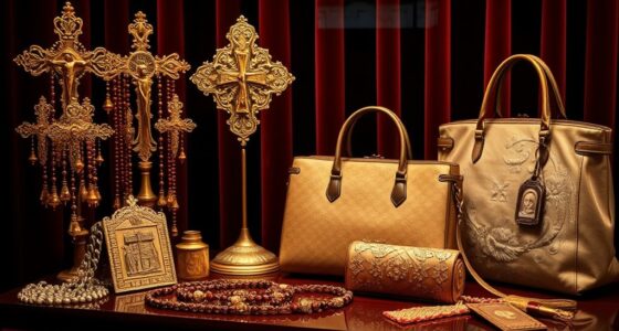 religious motifs in handbags