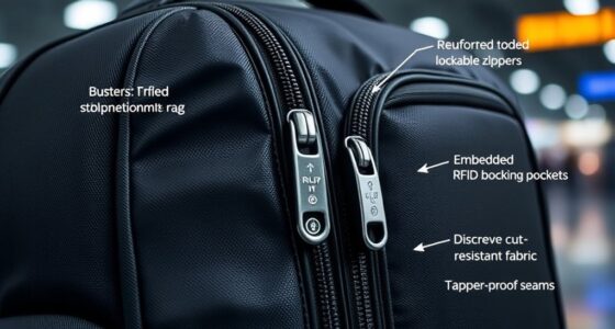 secure travel bag features