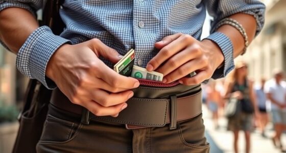 securely carry money abroad