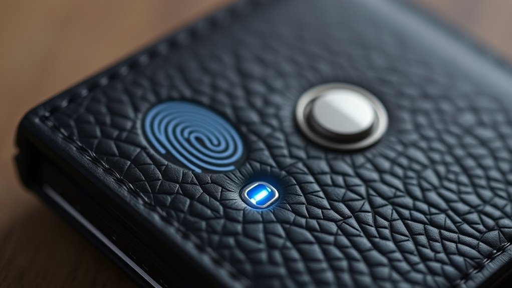 smart biometric security wallets