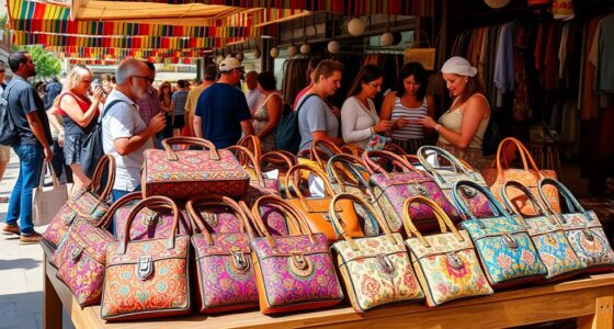tourism boosts handbag sales