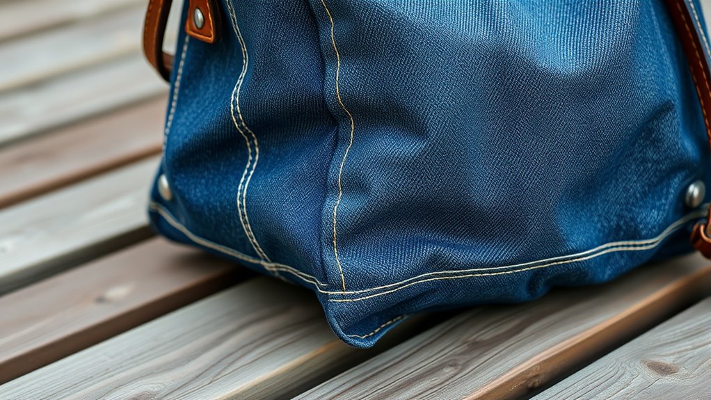 upcycled denim personalized style