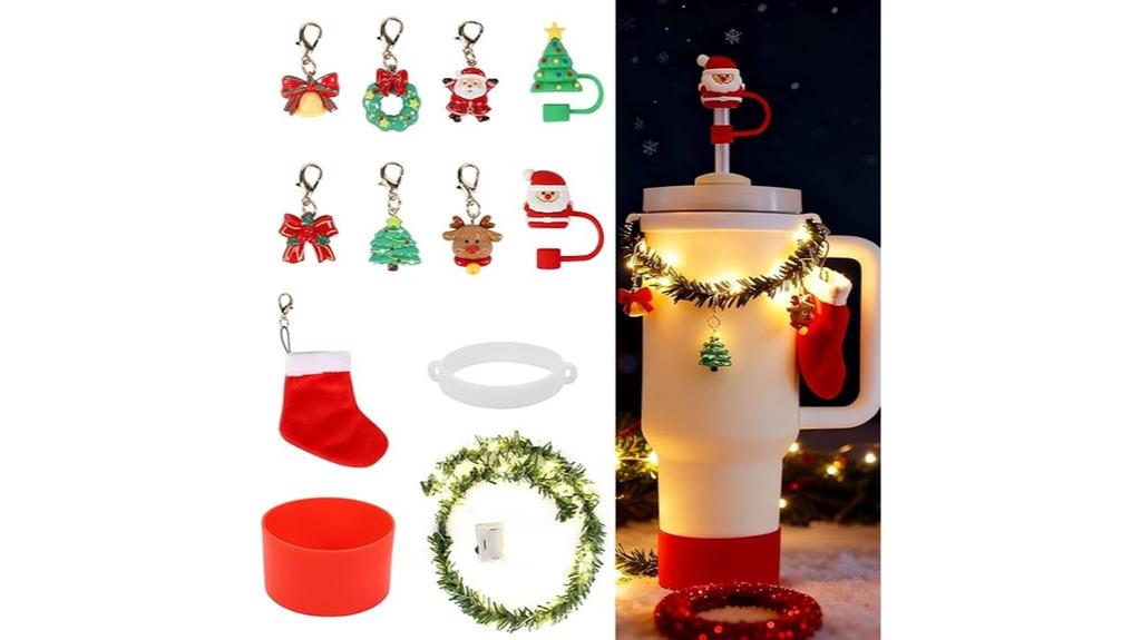 christmas cup accessories set