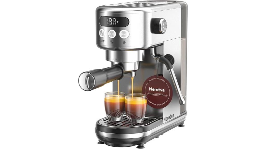 compact 20 bar espresso machine