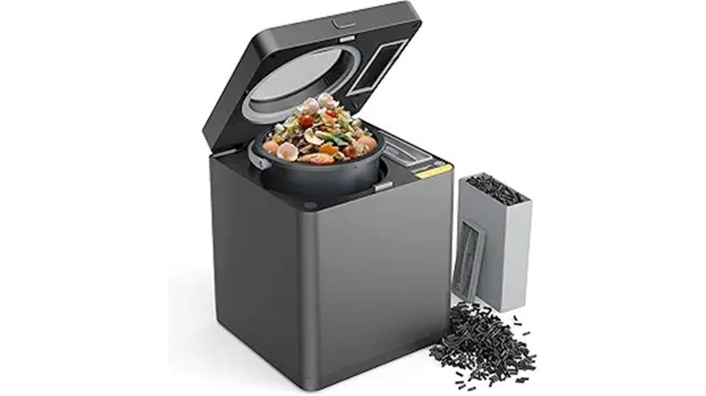 compact kitchen compost bin