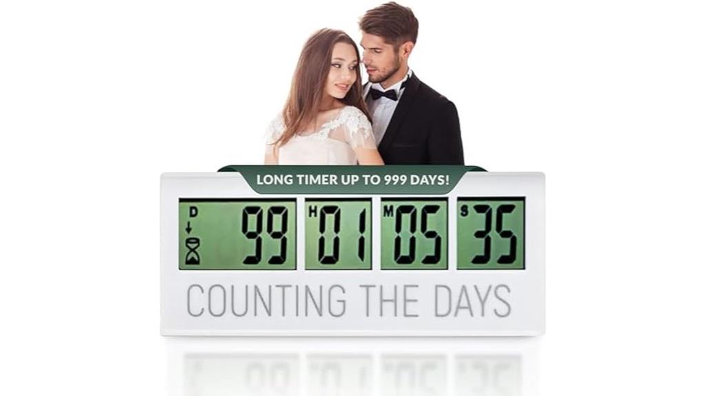 countdown clock with lcd