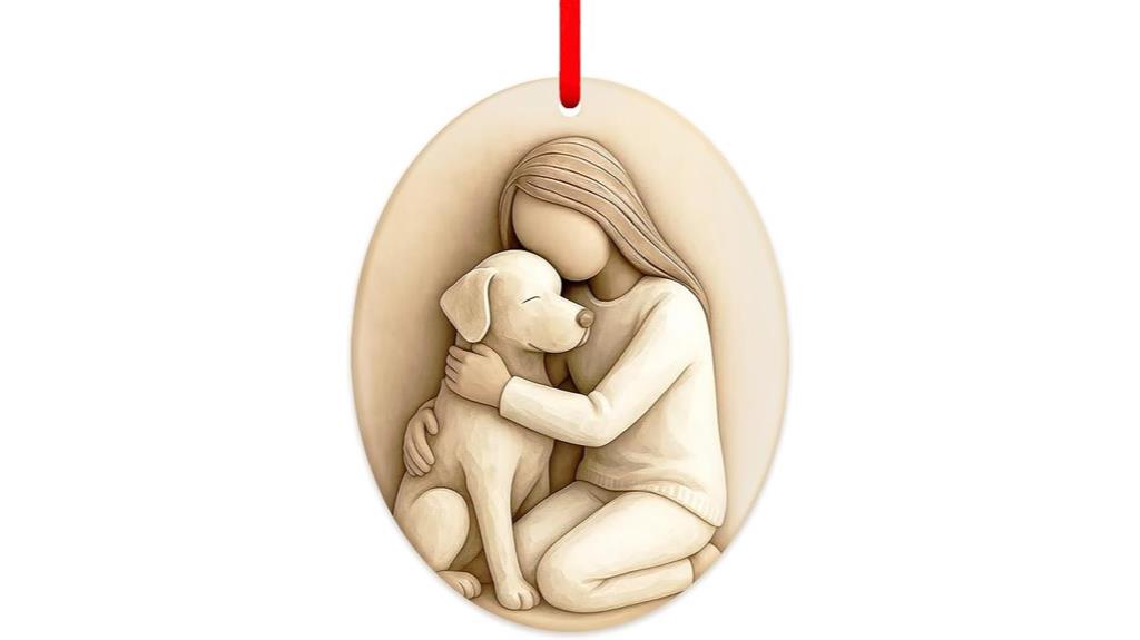 dog ornament for christmas