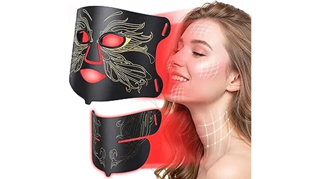 facial and neck led mask