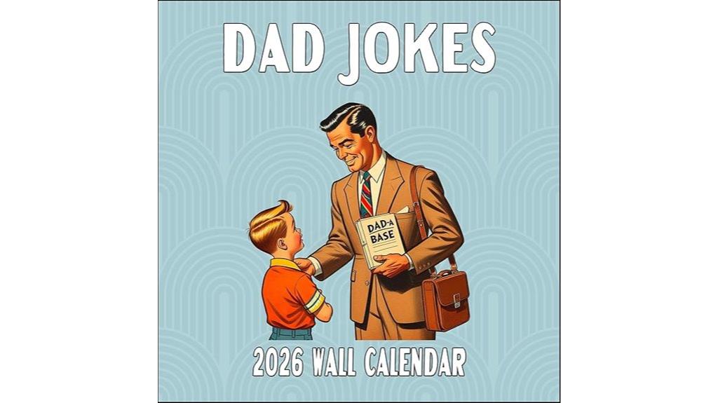 funny dad jokes calendar