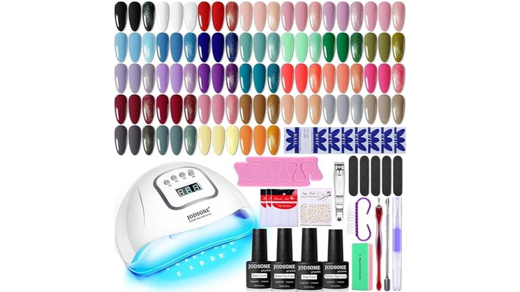 gel nail kit with uv