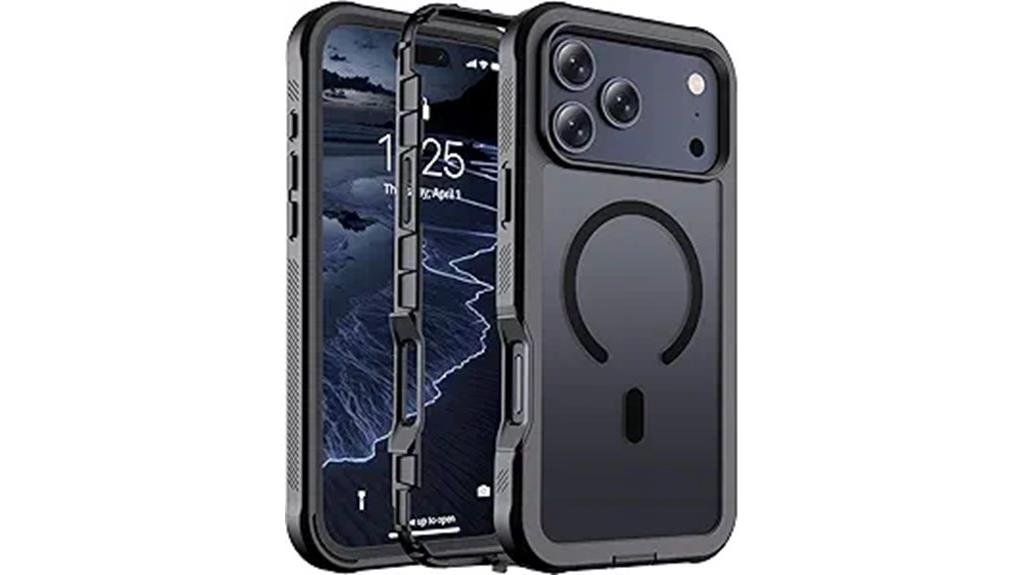 heavy duty magnetic phone case