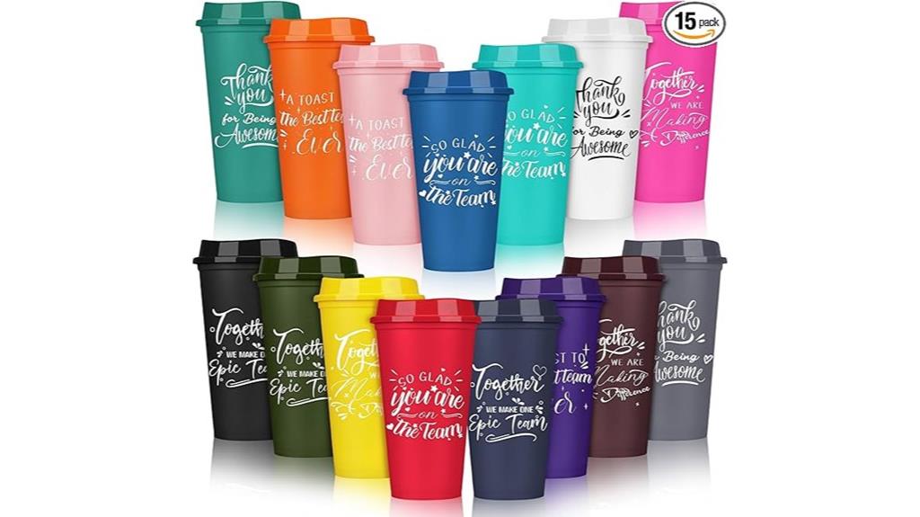 inspirational employee travel tumbler