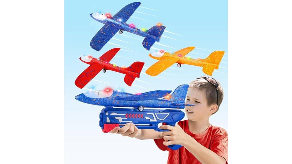 kids airplane launcher set