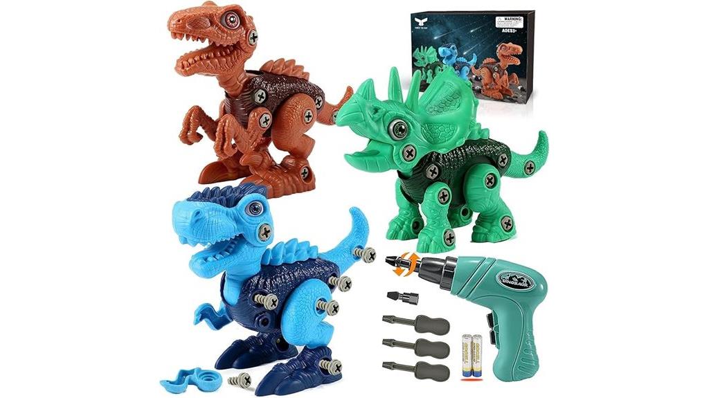 kids dinosaur stem toys