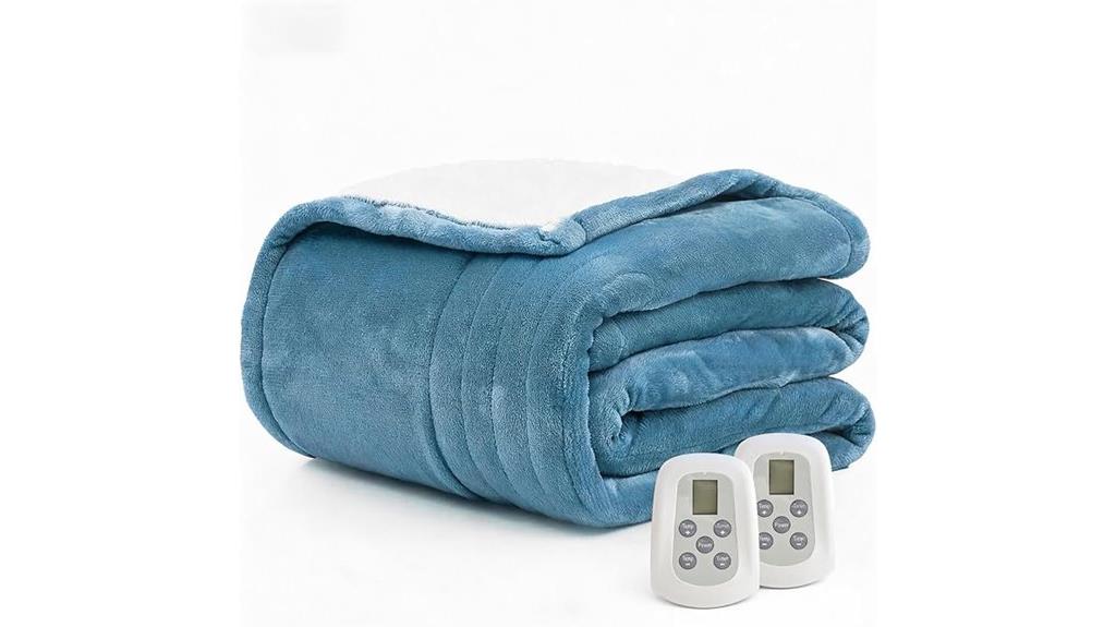 king size dual control blanket