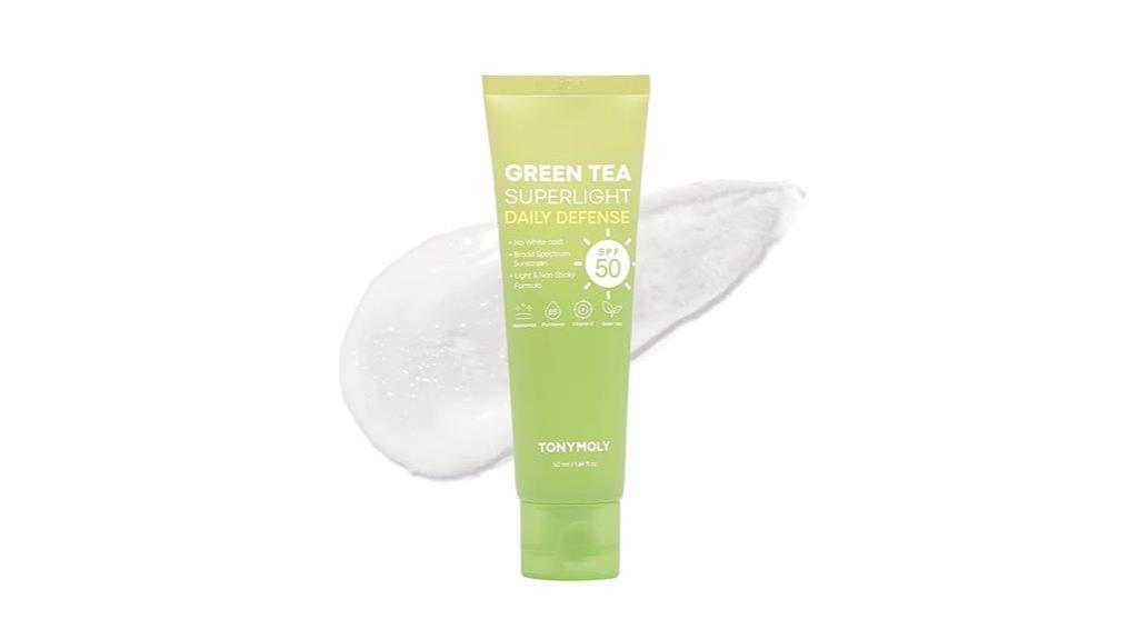 korean green tea sunscreen