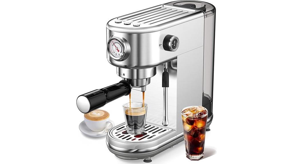 professional 20 bar espresso maker