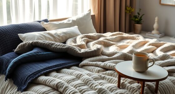 top anxiety relief weighted blankets