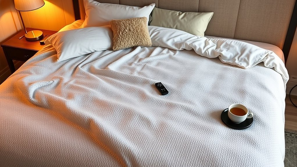 top king size electric blankets