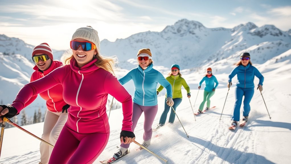 top ski thermal wear
