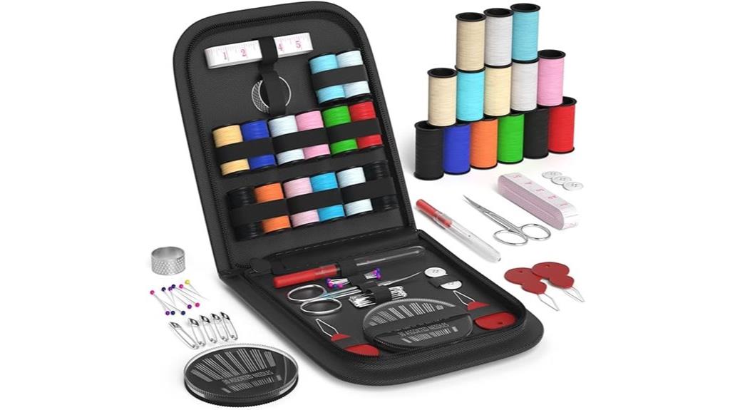 travel friendly beginner sewing kit