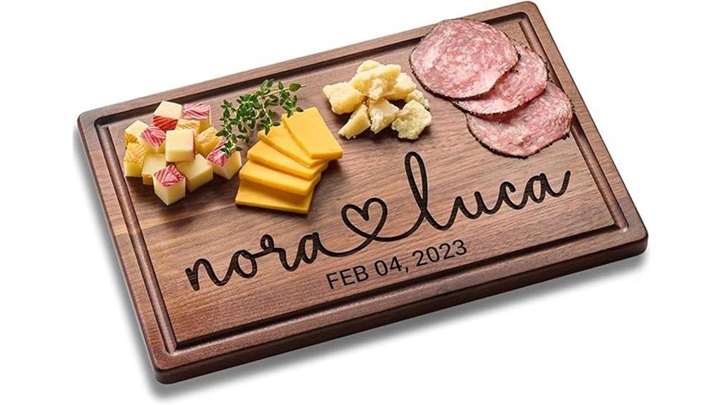 wedding gift cutting board