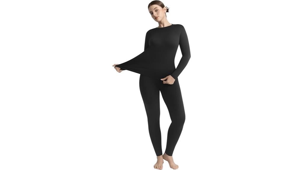 women s fleece lined thermal underwear
