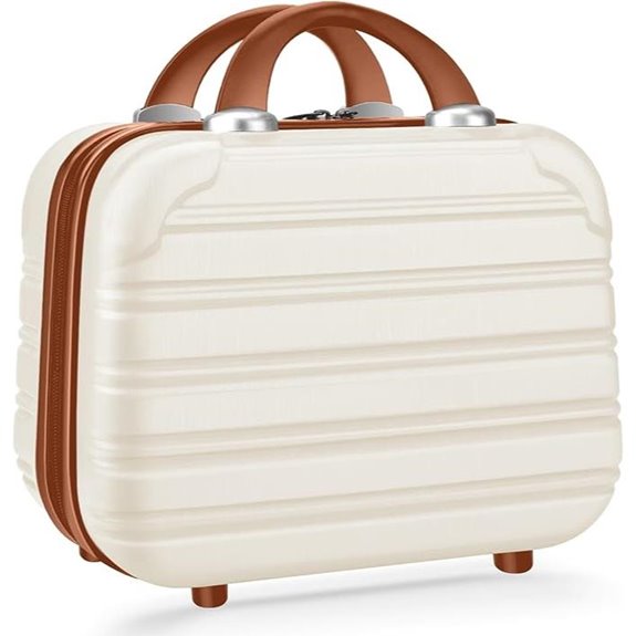 14-inch Hard Shell Makeup Train Case Organizer