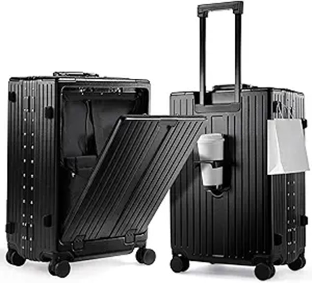 20 inch tsa spinner luggage