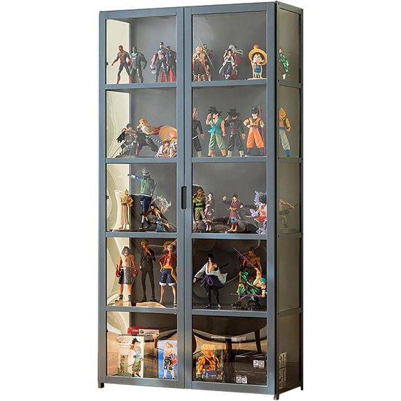 JSLJDM Acrylic Display Case with Double Doors