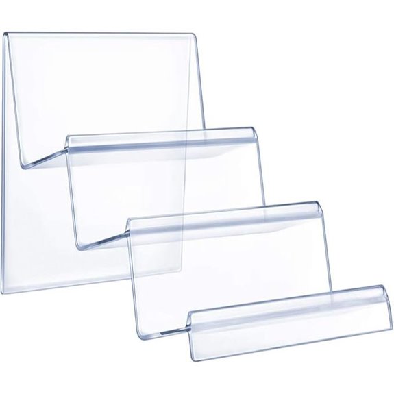 DOITOOL Clear Acrylic Purse Display Stand Organizer