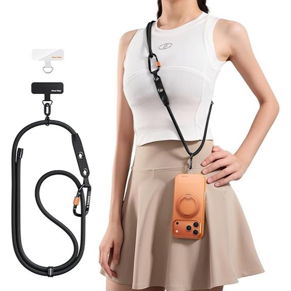 TORRAS Adjustable Phone Lanyard for iPhone 17 Pro Max