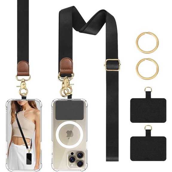 TiMOVO Adjustable Phone Lanyard for All Phones