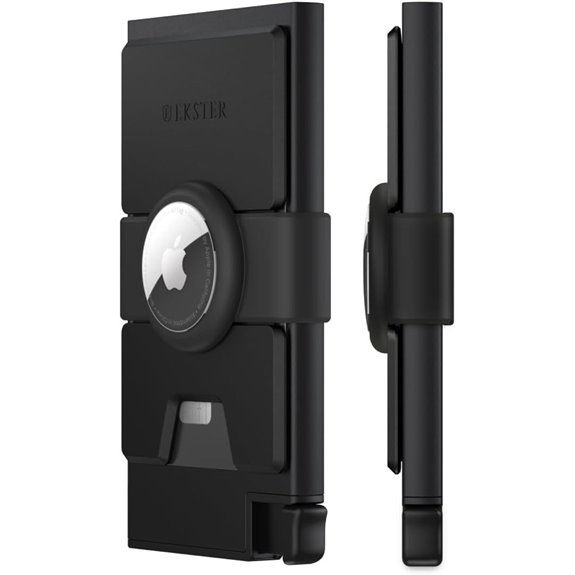 aluminum airtag cardholder